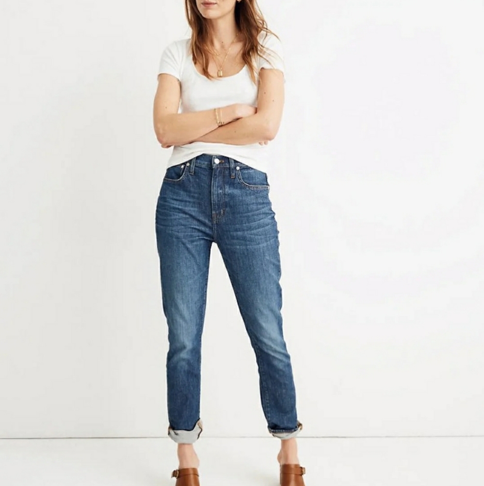 NWT Madewell High-Rise Slim BoyJean, size 28